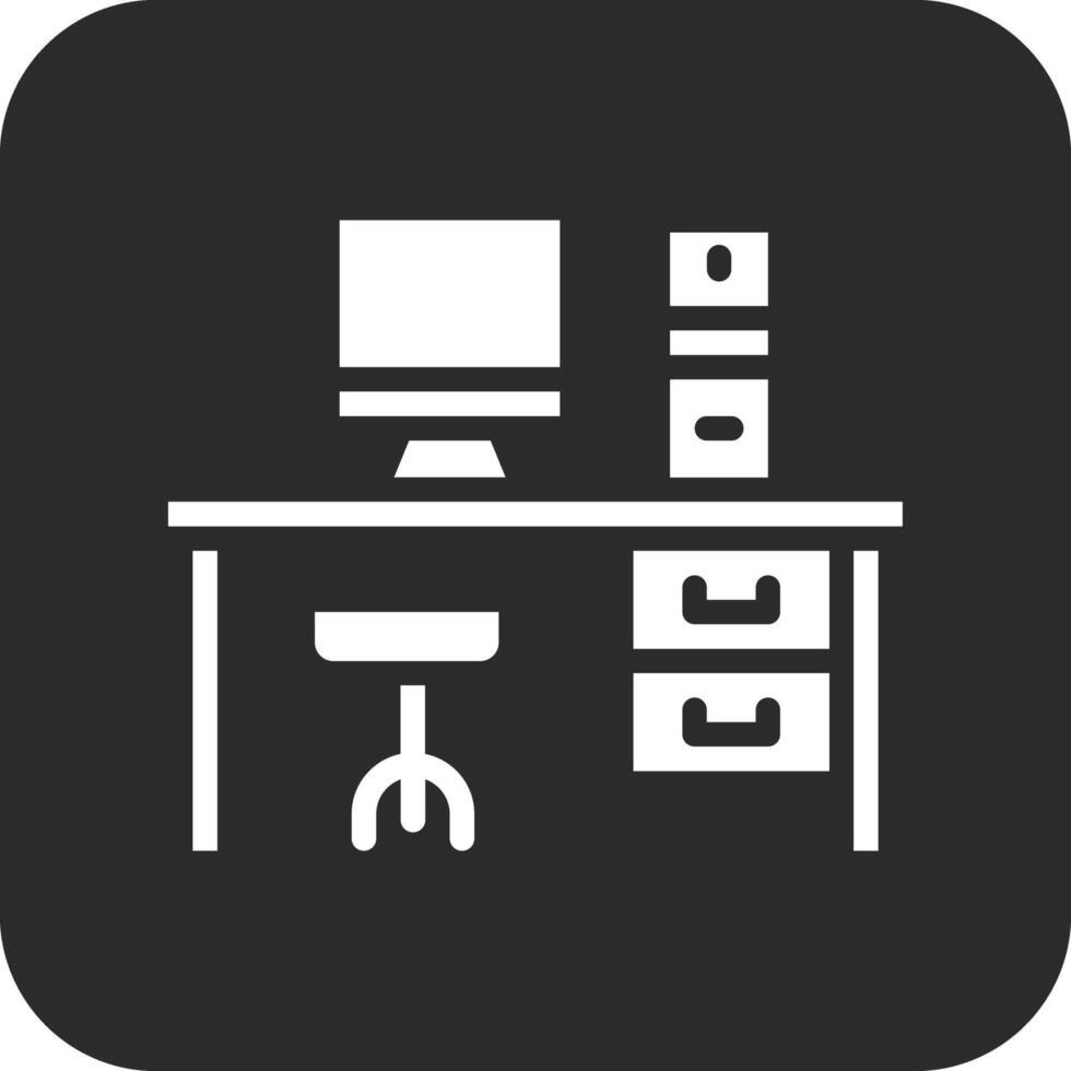 Computer Table Vector Icon 37367496 Vector Art at Vecteezy