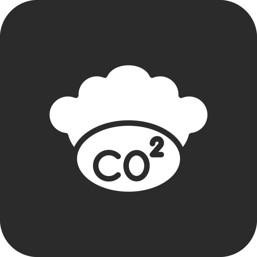 icono de vector de co2