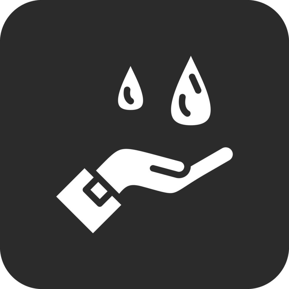 Hand Water Vector Icon