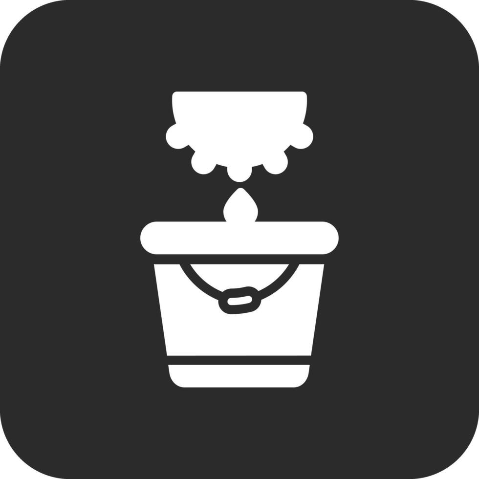 Milk Bucket Vector Icon