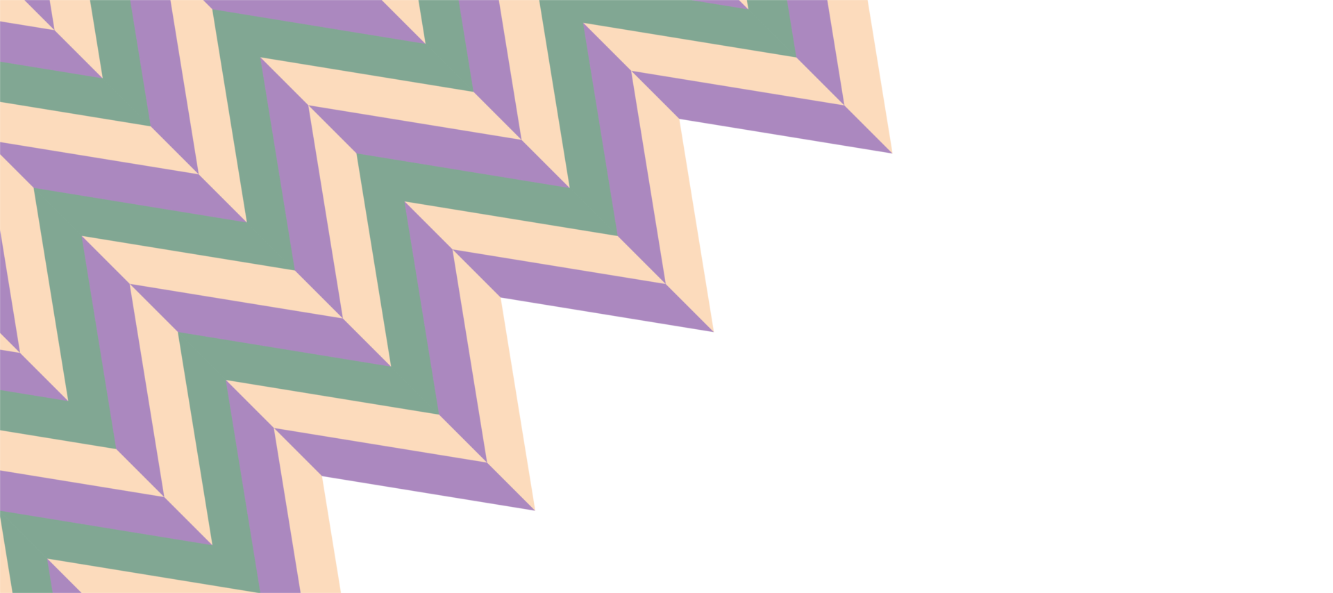 abstract pastel chevron decorative zigzag banner design transparent png