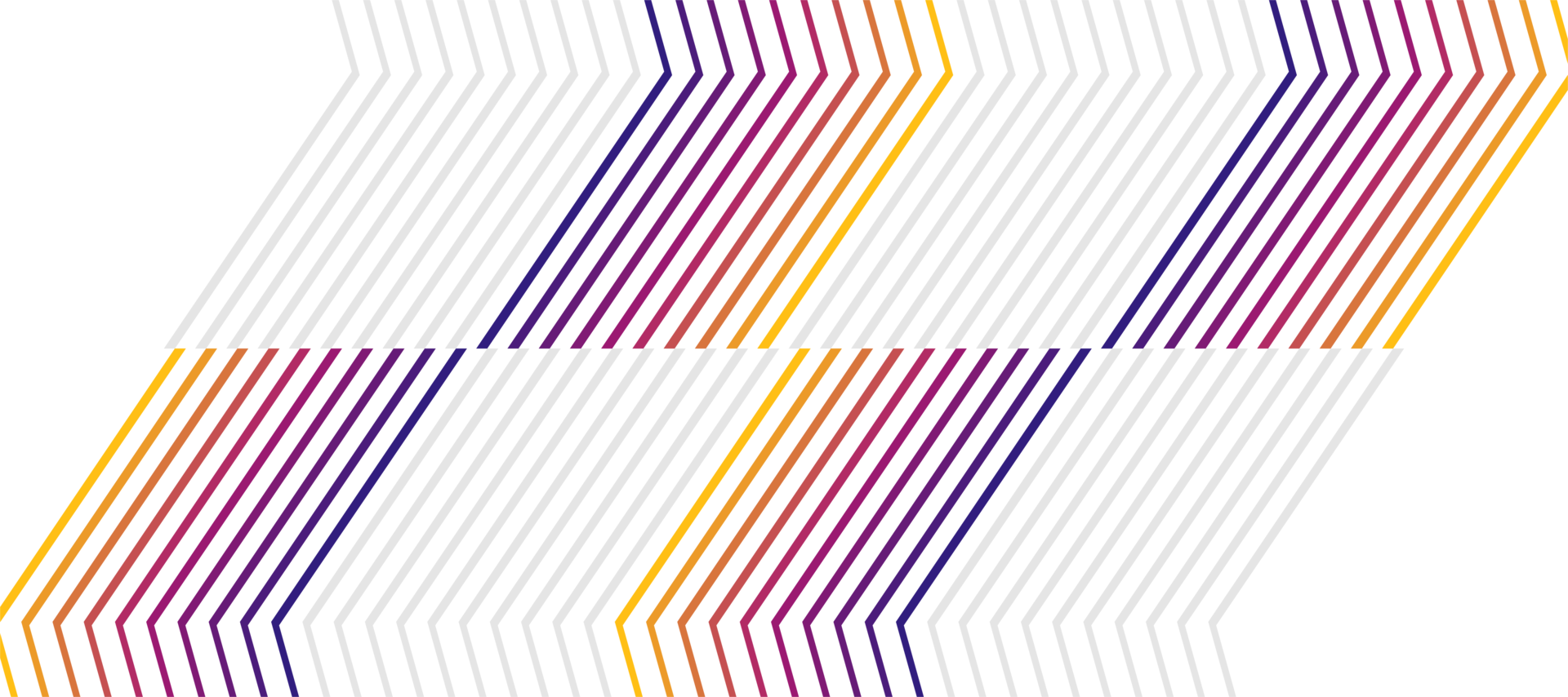rainbow diagonal zigzag geometric outline stripes design transparent png