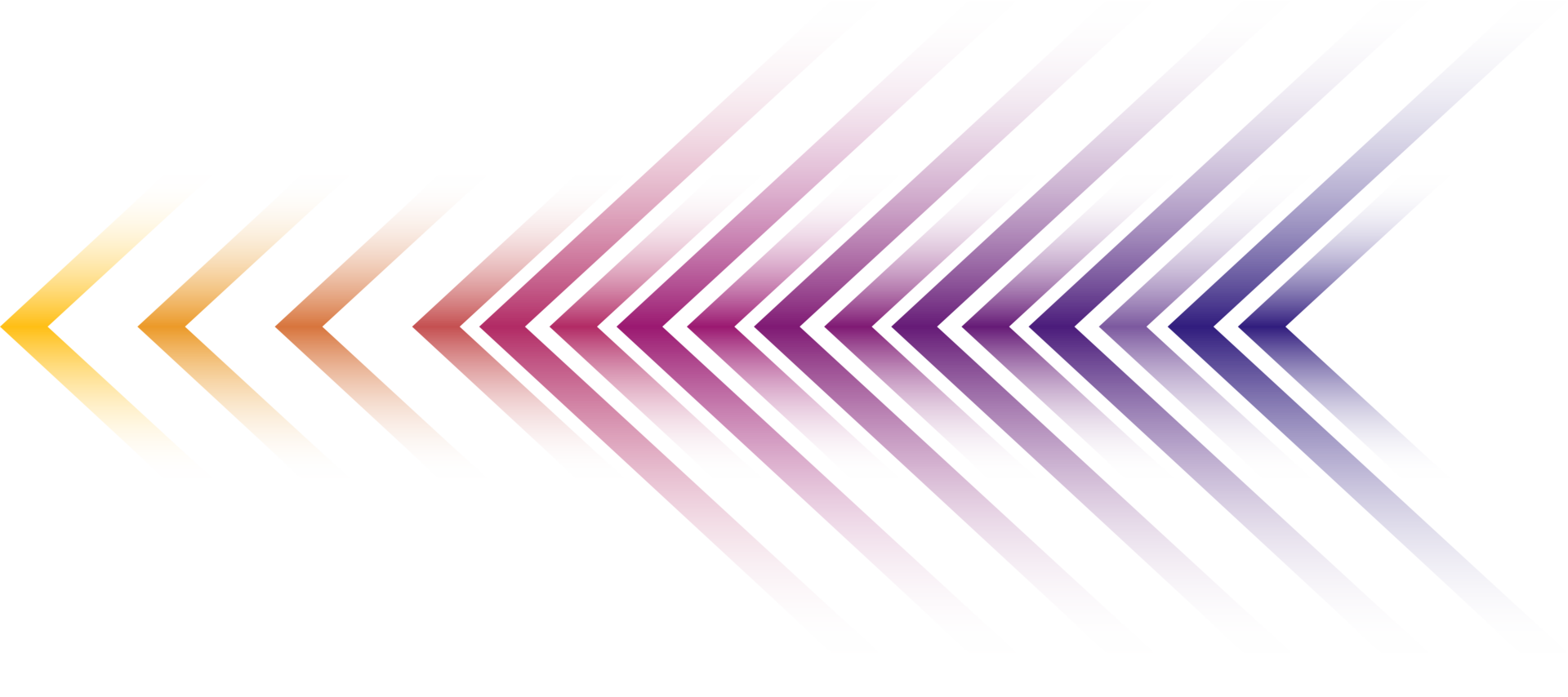speed fast arrow chevron stripes gradient design transparent png
