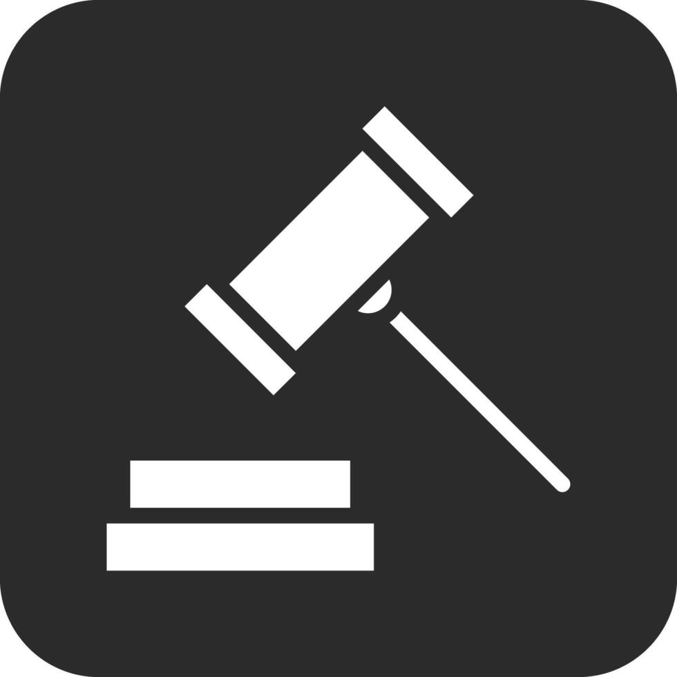 Judge Hammer Vector Icon