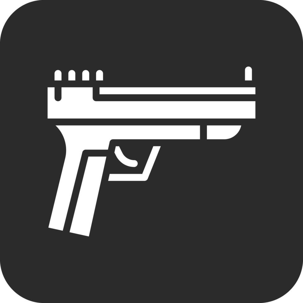 icono de vector de pistola