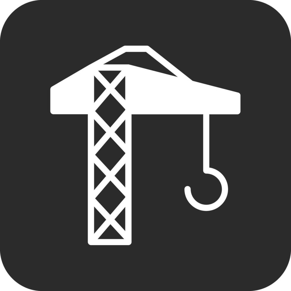 Tower Crane Vector Icon