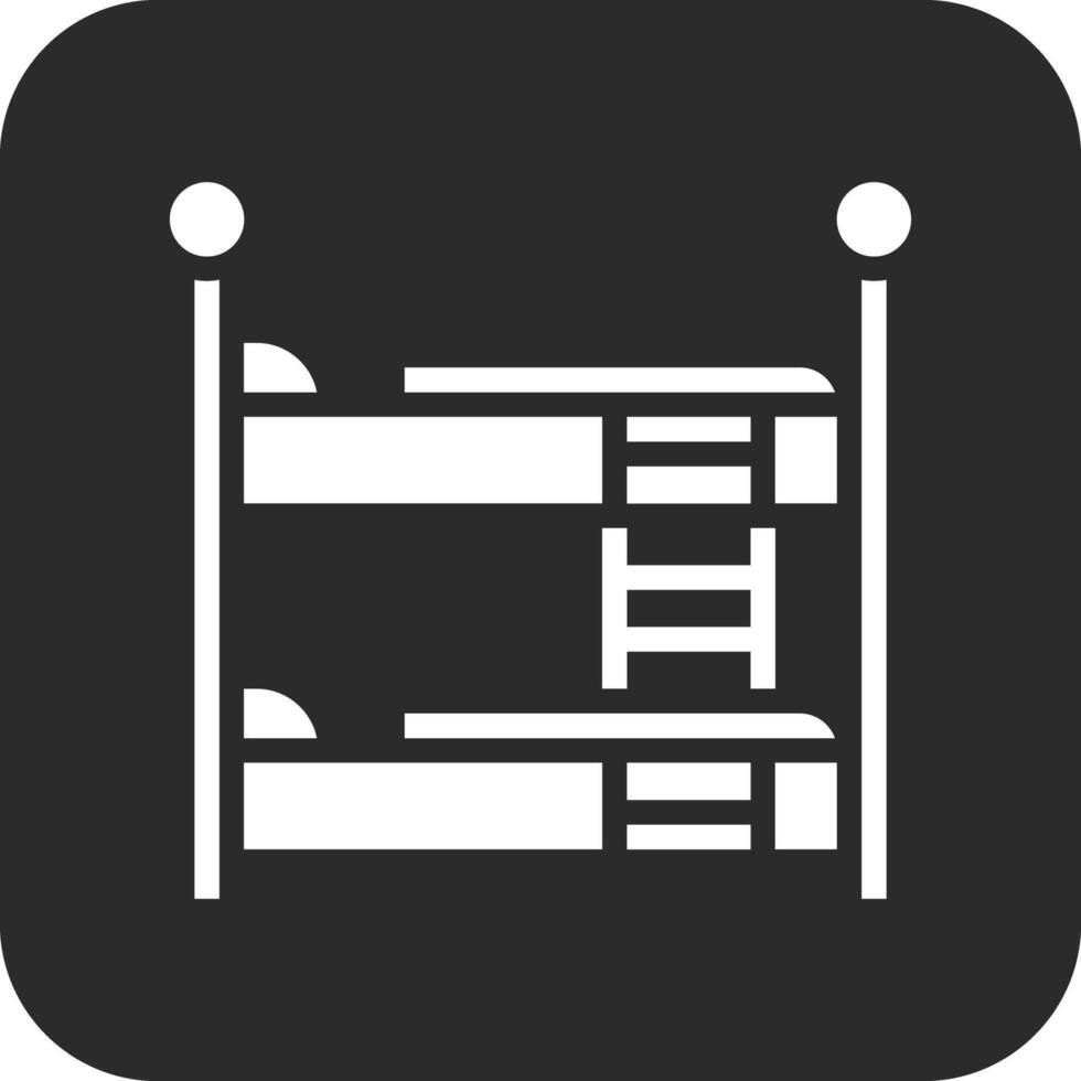 Bunk Bed Vector Icon