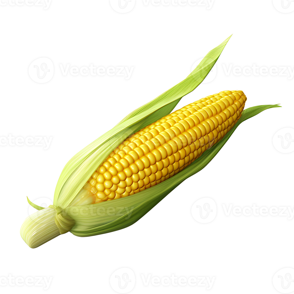 ai generato Mais verdura icona isolato trasparente sfondo png