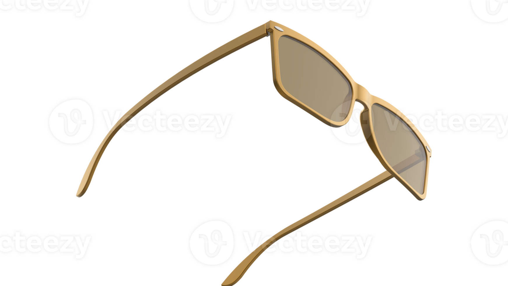 sole bicchieri isolato su sfondo. 3d interpretazione - illustrazione png