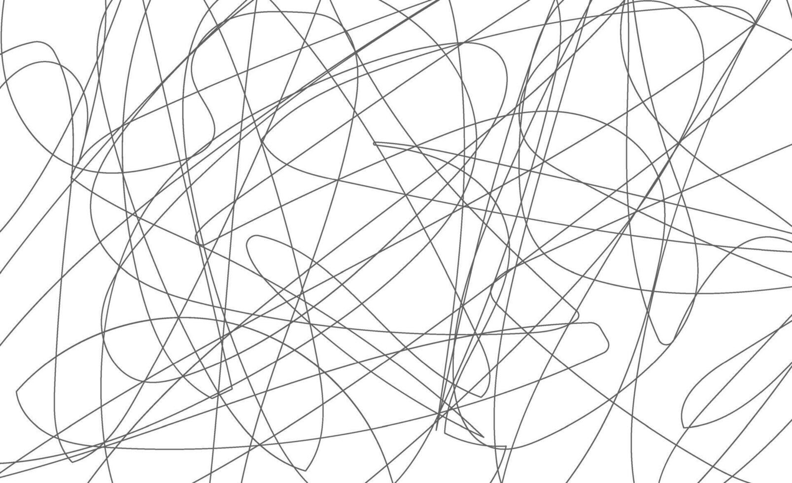 Marker drawn scribble vector. Childish drawing. Hand draws calligraphy swirls. Curly brush strokes, marker scrawls as graphic design elements vector