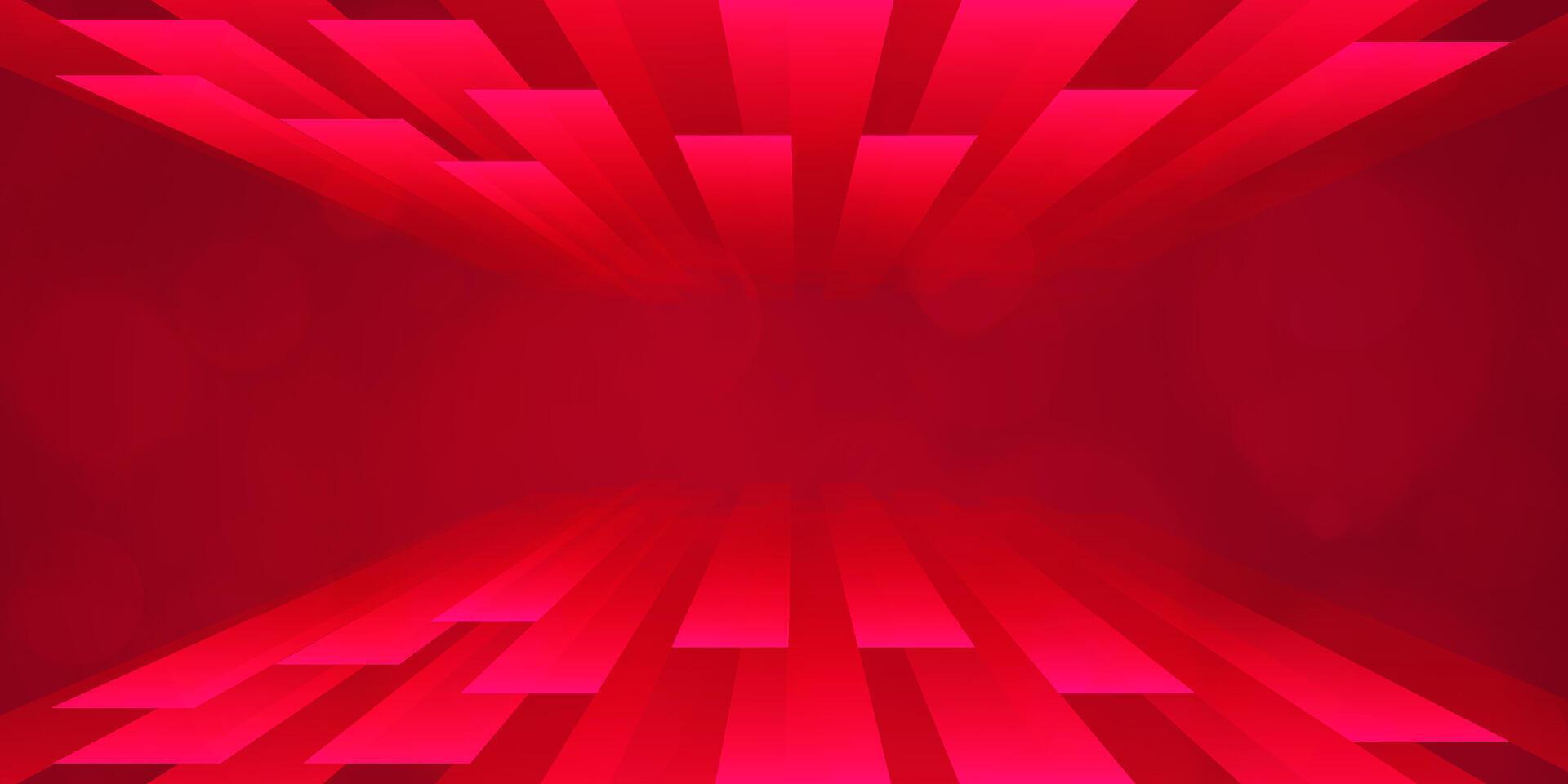 Digital technology futuristic internet network connection red background, abstract cloud cyber information communication, Ai big data science, innovation future tech, line dot illustration vector 3d