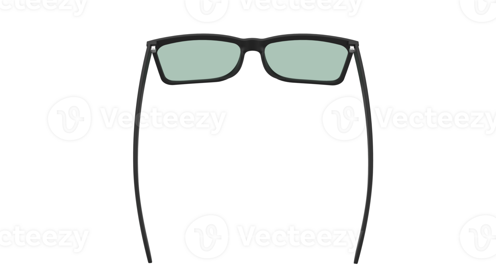 Sun glasses isolated on background. 3d rendering - illustration png