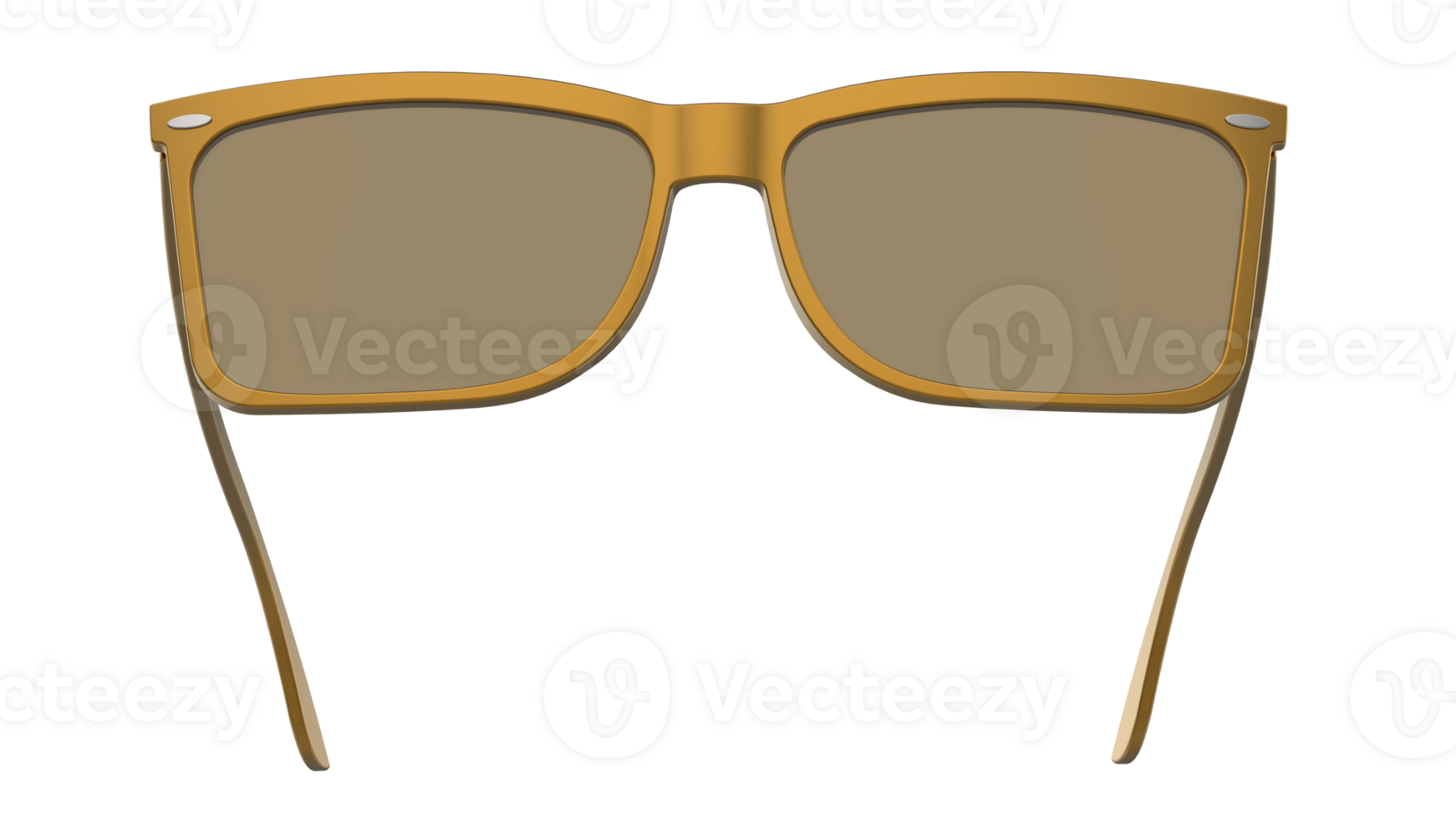 Sun glasses isolated on background. 3d rendering - illustration png