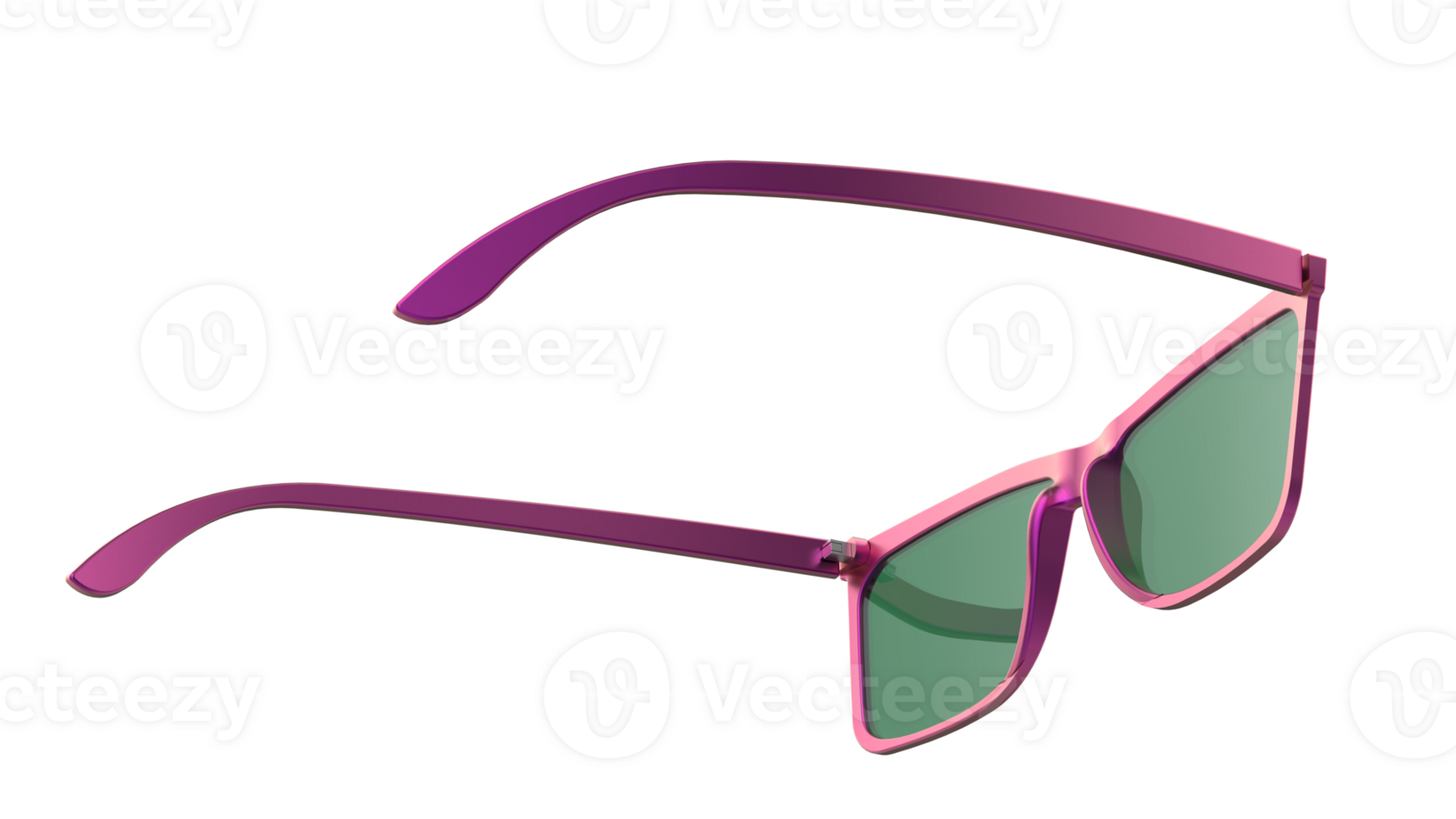 Dom lentes aislado en antecedentes. 3d representación - ilustración png