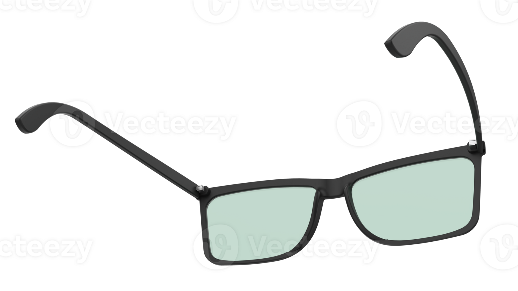 Sun glasses isolated on background. 3d rendering - illustration png