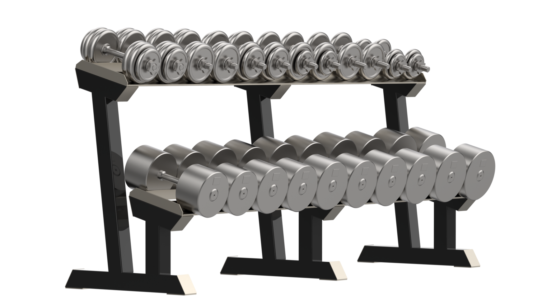 Sports equipment isolated on background. 3d rendering - illustration png