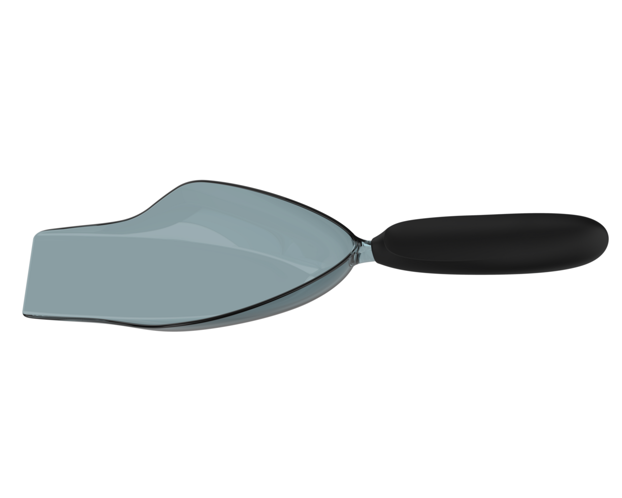 Garden trowel isolated on background. 3d rendering - illustration png