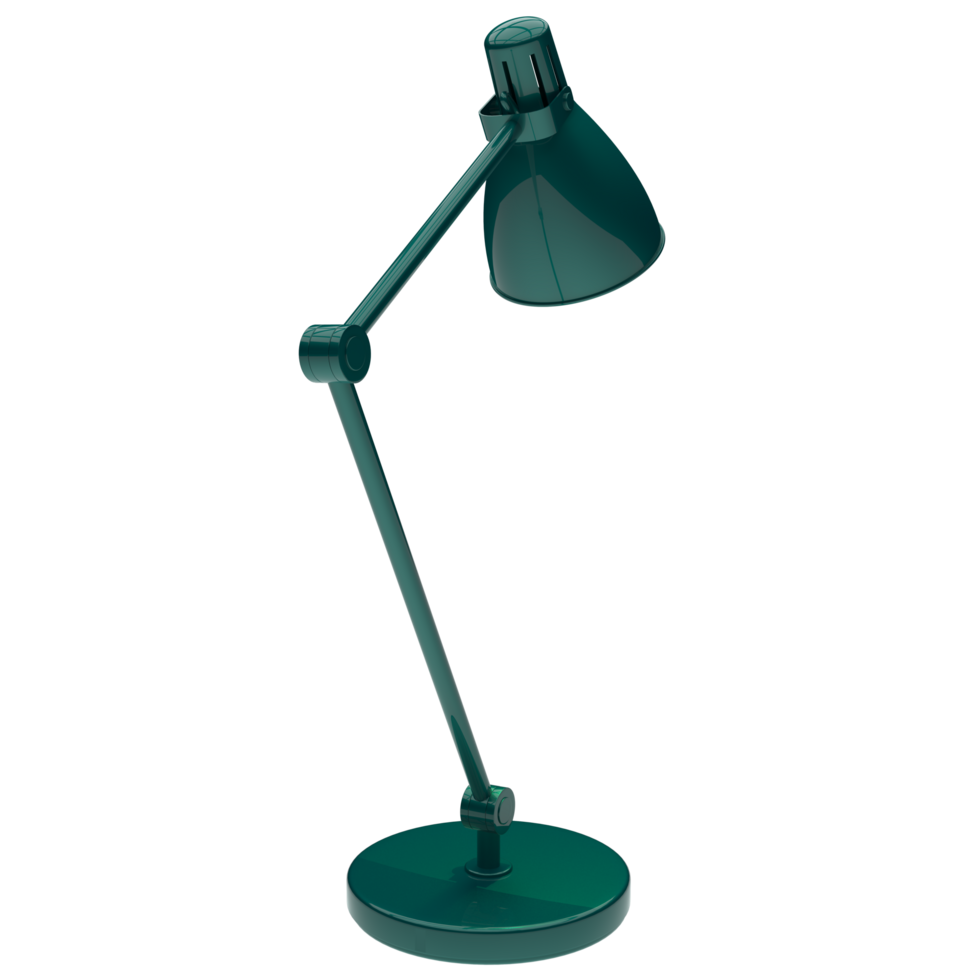 modern bureau lamp geïsoleerd Aan achtergrond. 3d renderen - illustratie png
