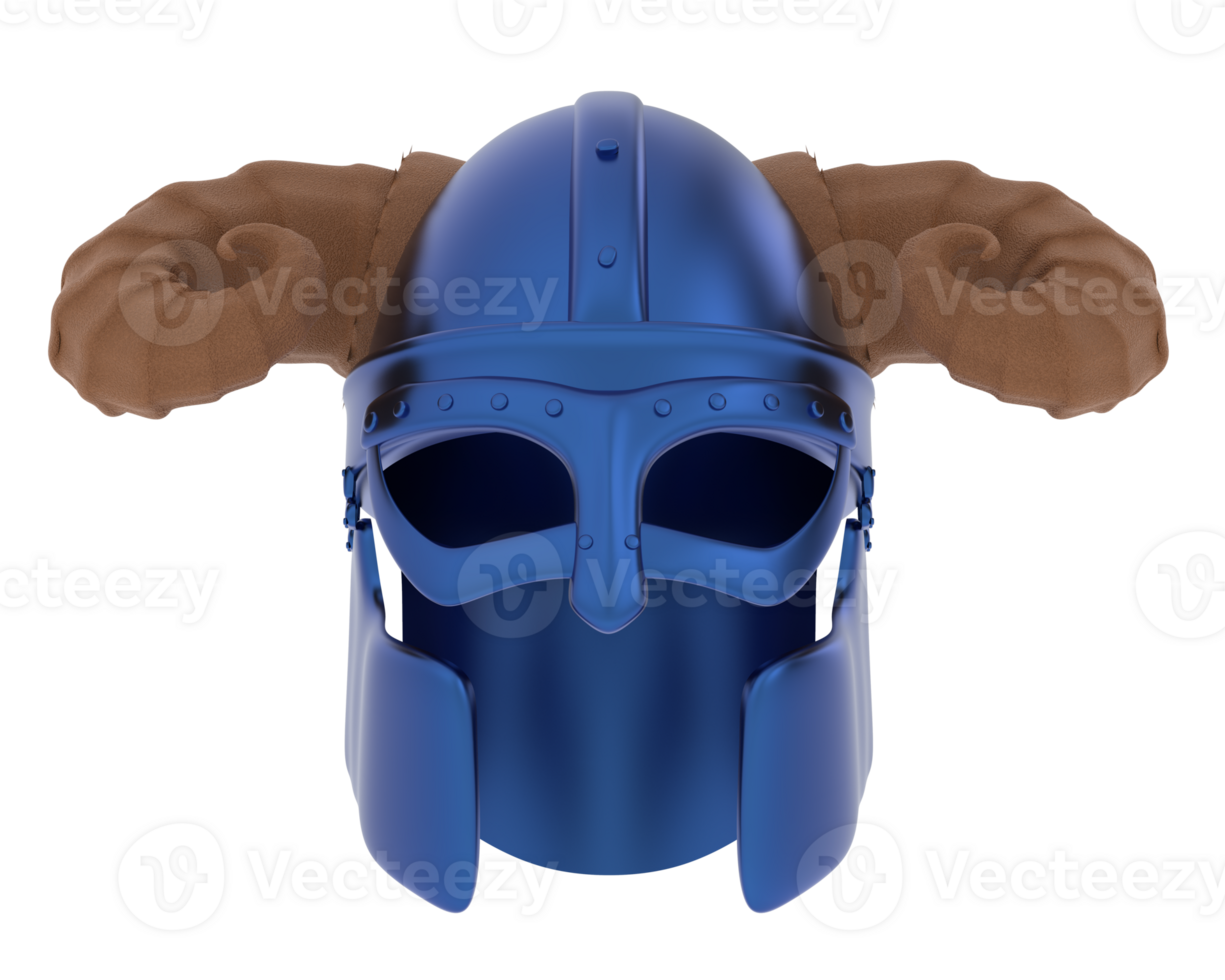 Gladiator helmet isolated on background. 3d rendering - illustration png
