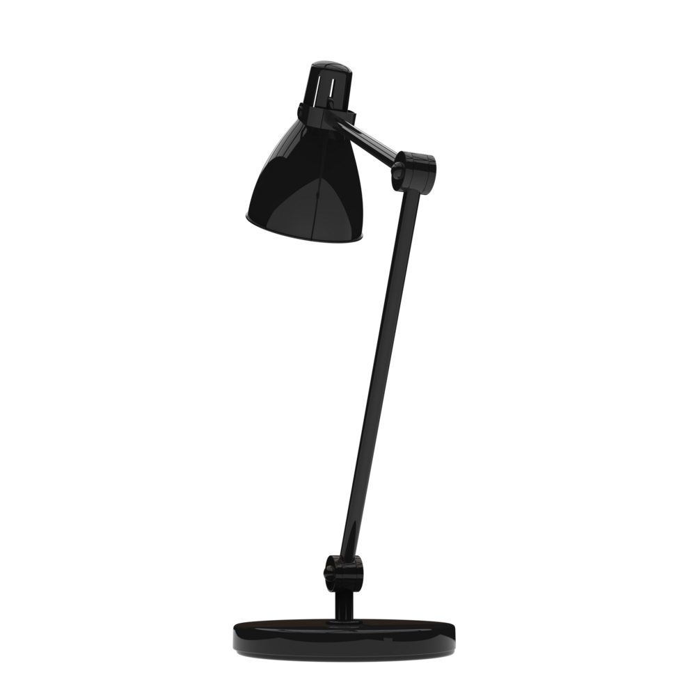 Modern desk lamp isolated on background. 3d rendering - illustration png