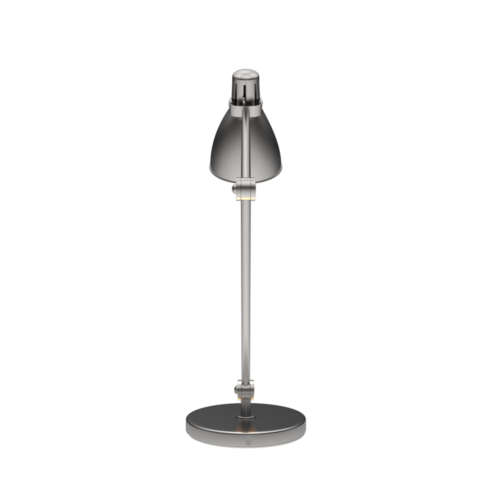 Modern desk lamp isolated on background. 3d rendering - illustration png