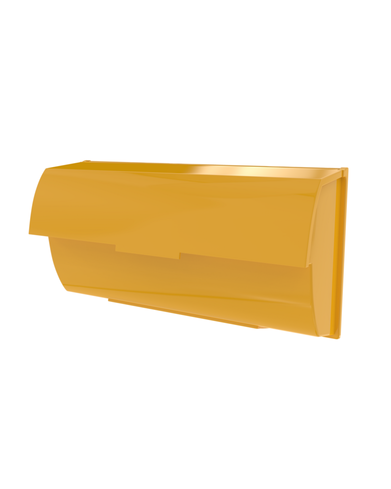 Mail box isolated on background. 3d rendering - illustration png