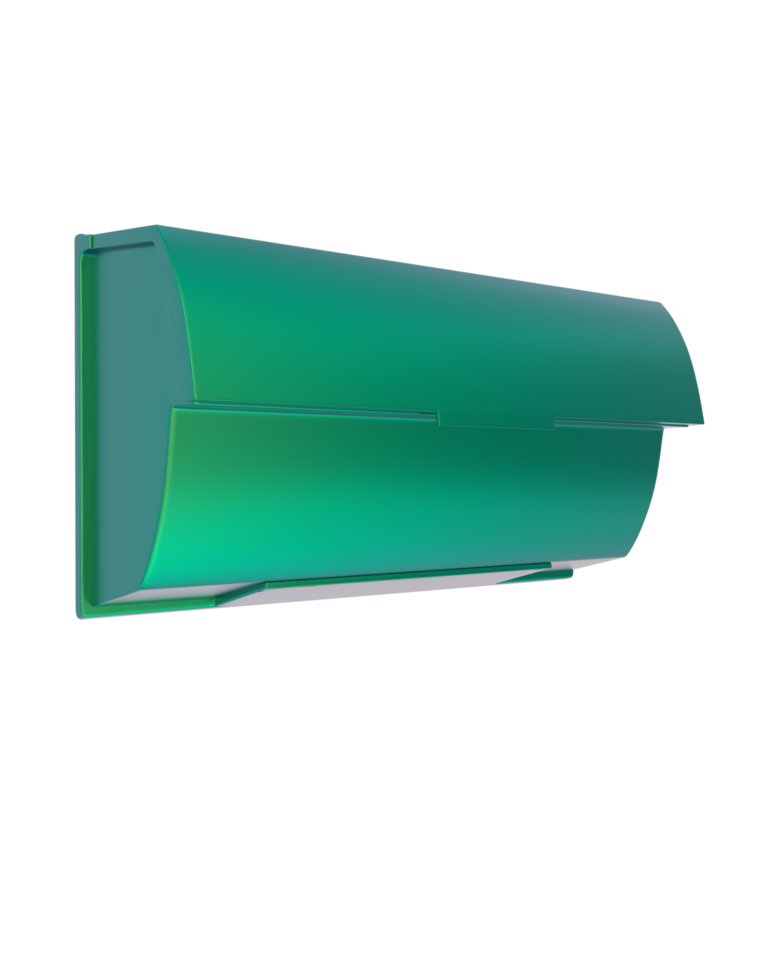Mail box isolated on background. 3d rendering - illustration png