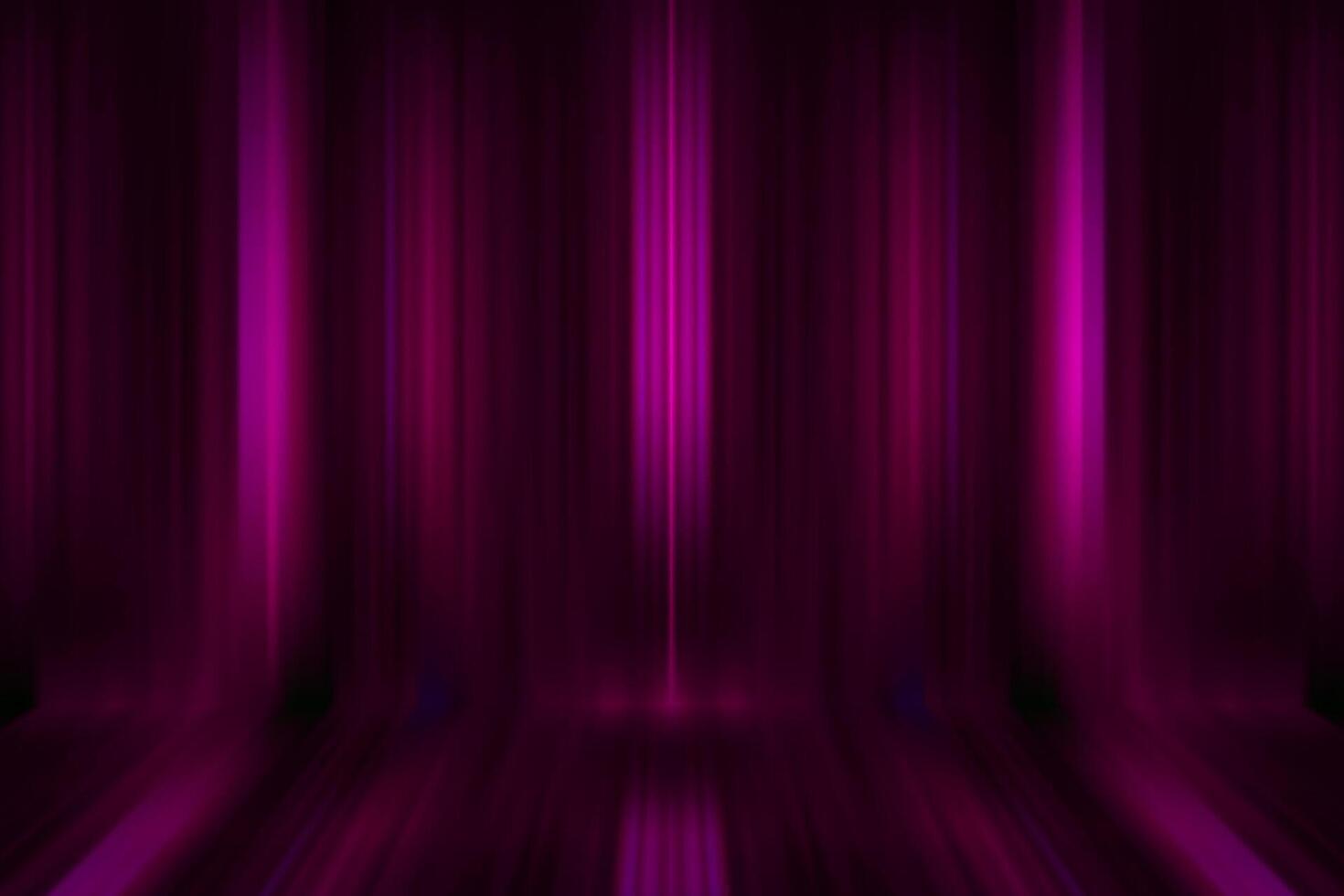 Abstract purple studio. Design product template. 3d vector mockup
