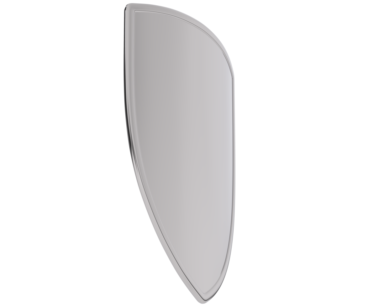 Shield isolated on background. 3d rendering - illustration png