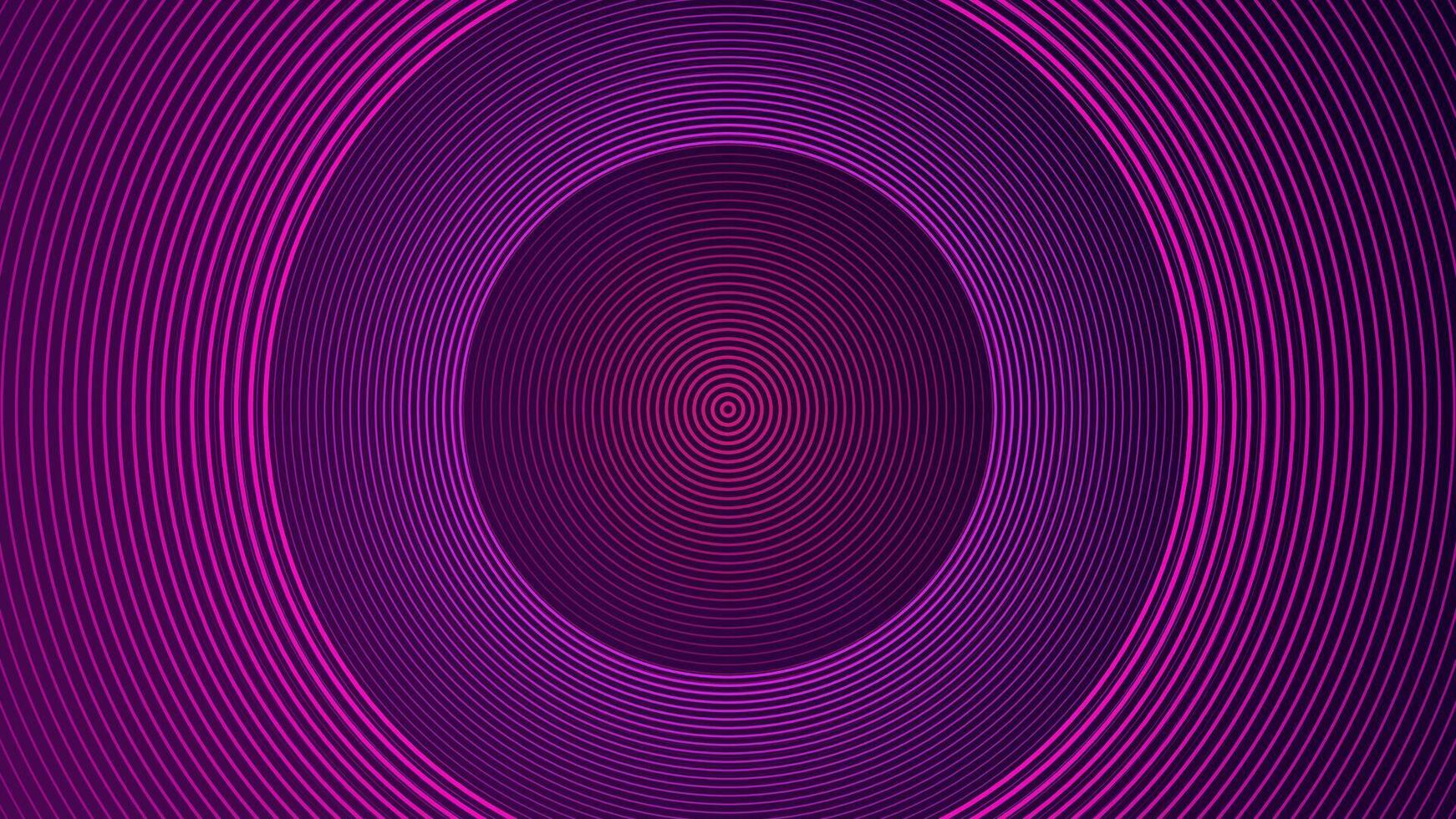 Futuristic abstract background in pink and dark purple with circular lines texture. Suitable for banners, posters, wall decorations, covers, wallpaper vector