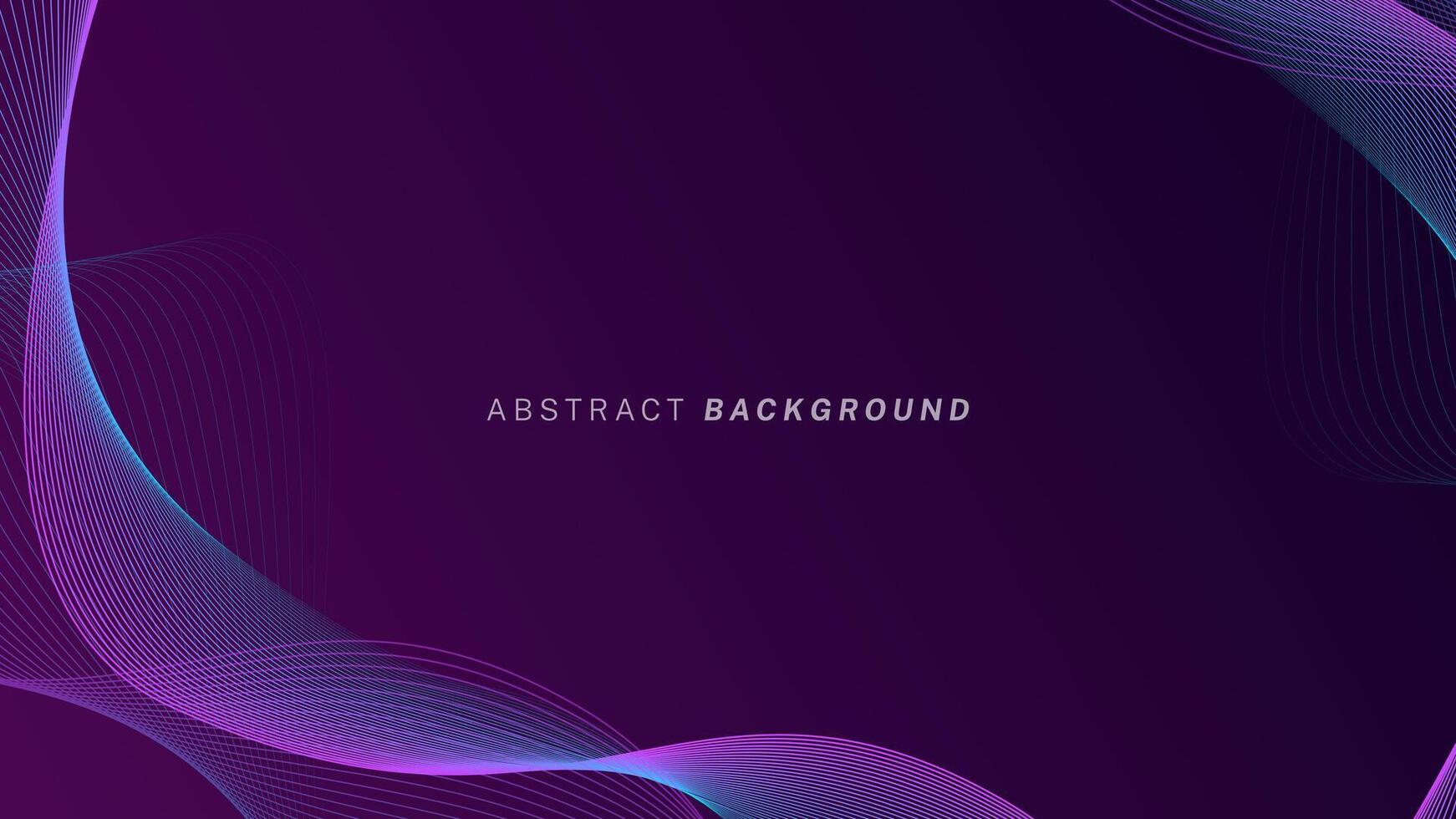 futurista resumen antecedentes Violeta color con líneas ondas. púrpura color tecnología concepto antecedentes. adecuado para pancartas, fondos de pantalla, carteles, cubre vector