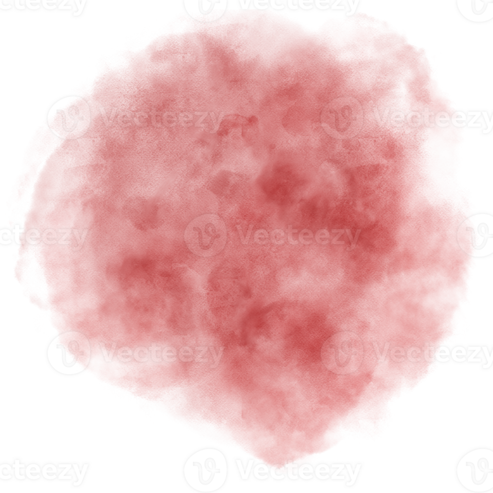 Red water drop on paper png