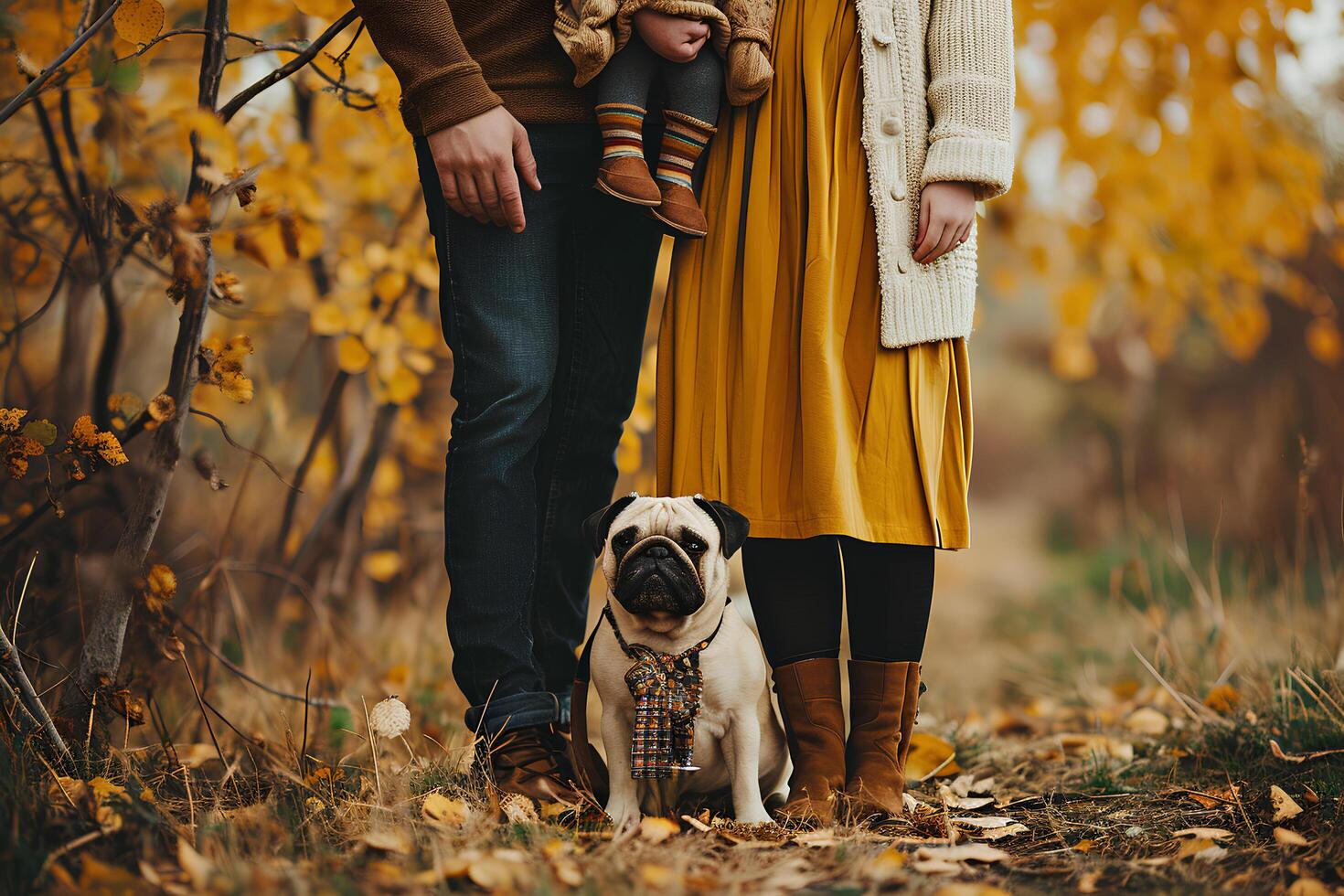 AI generated Unconditional Love Embracing Our Dog as Family photo