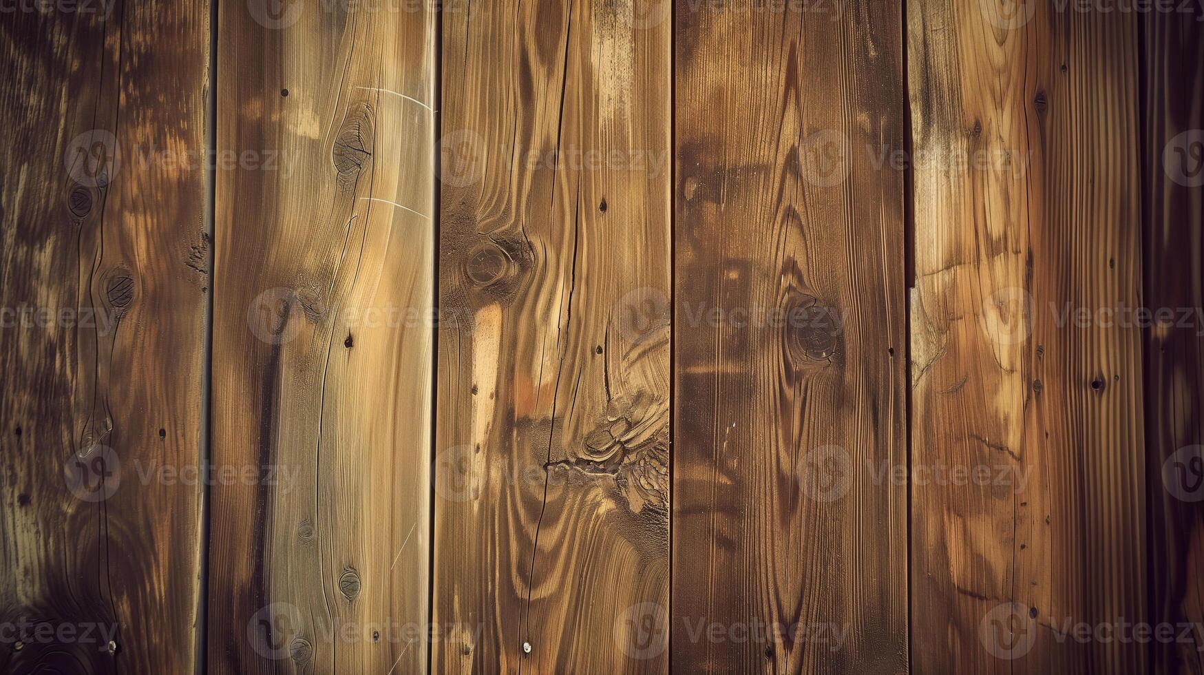 AI generated Old wooden background or texture. Grunge wood planks. photo