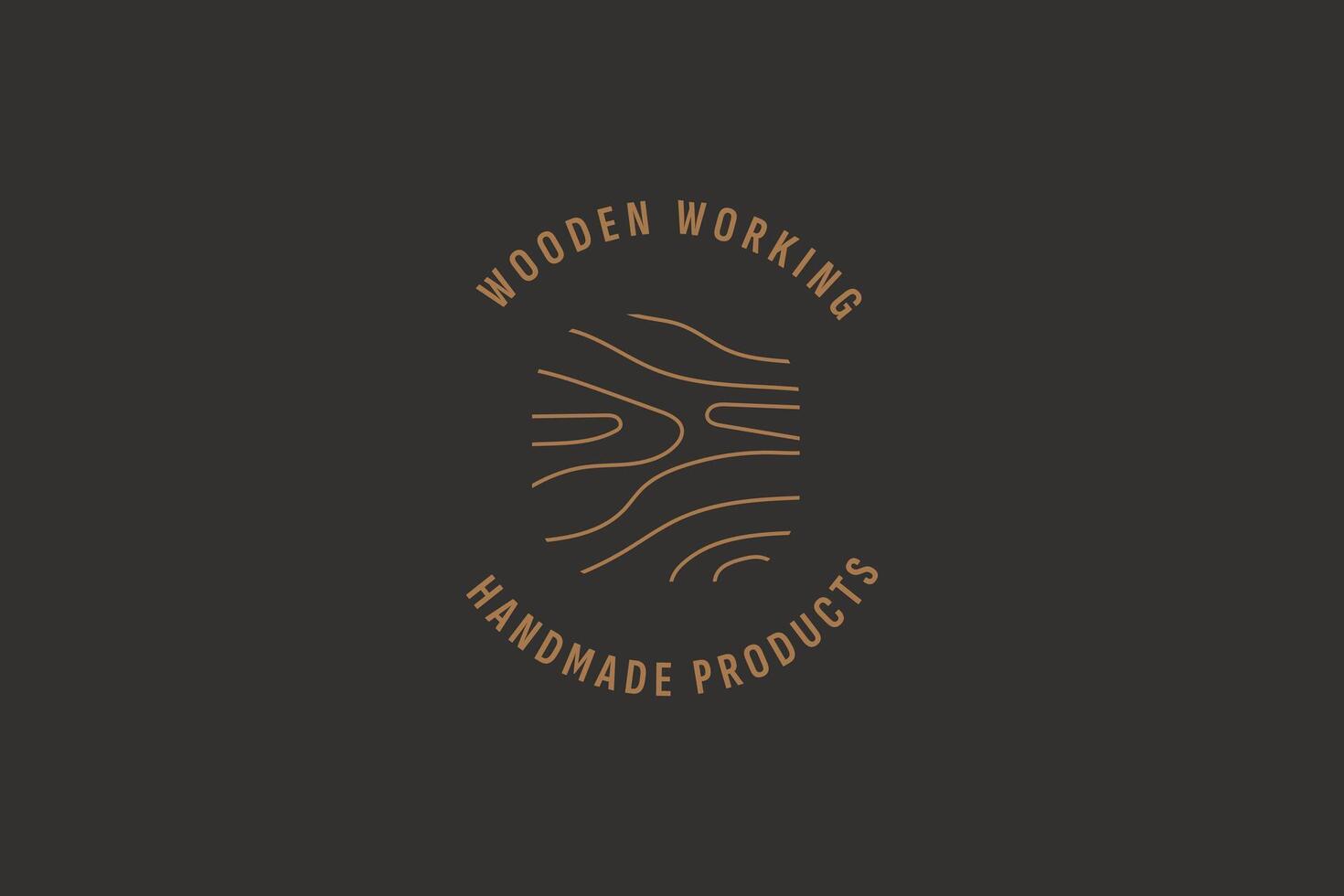 woodworking logo vector icon illustration