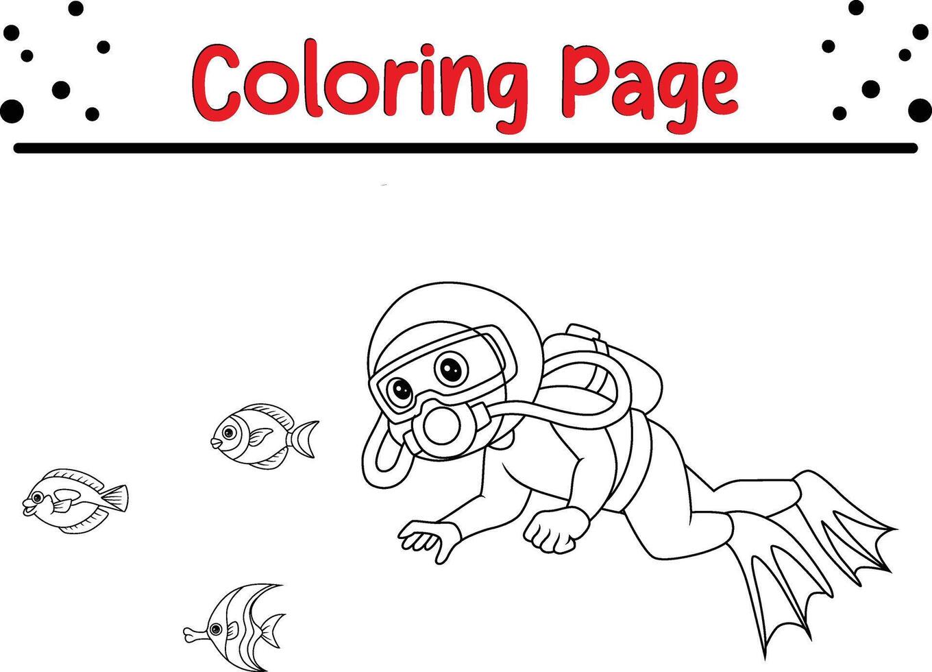 cute happy little boy coloring page vector