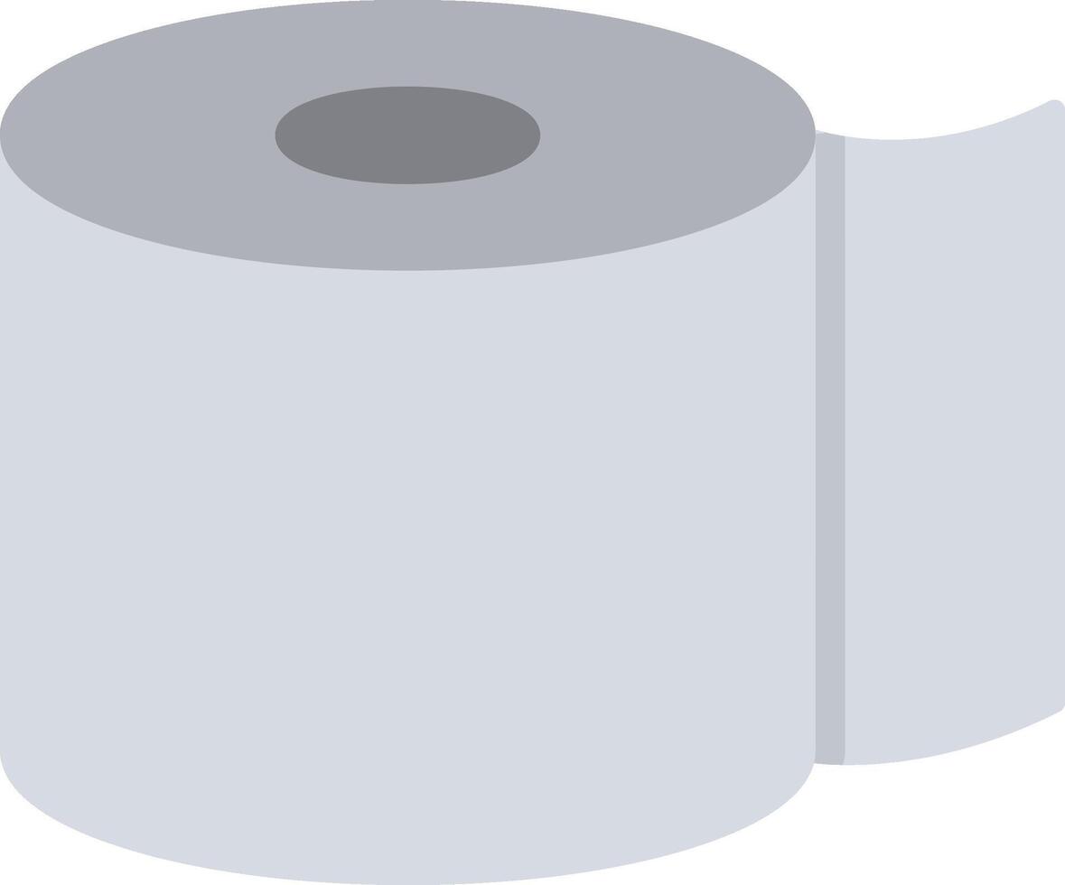 Toilet Paper Flat Icon vector