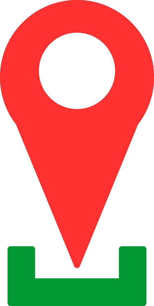 Location Pin Flat Icon vector
