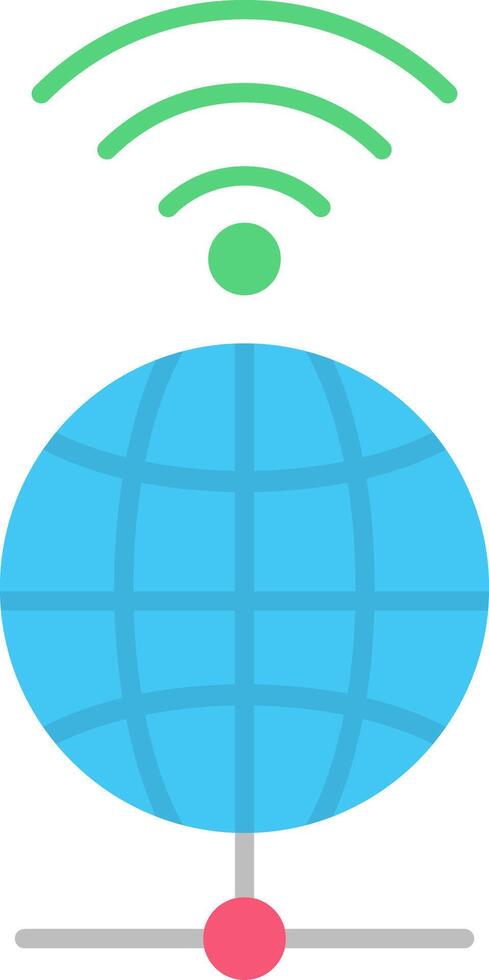 Global Flat Icon vector