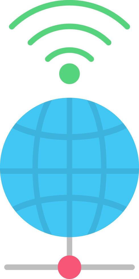 Global Flat Icon vector