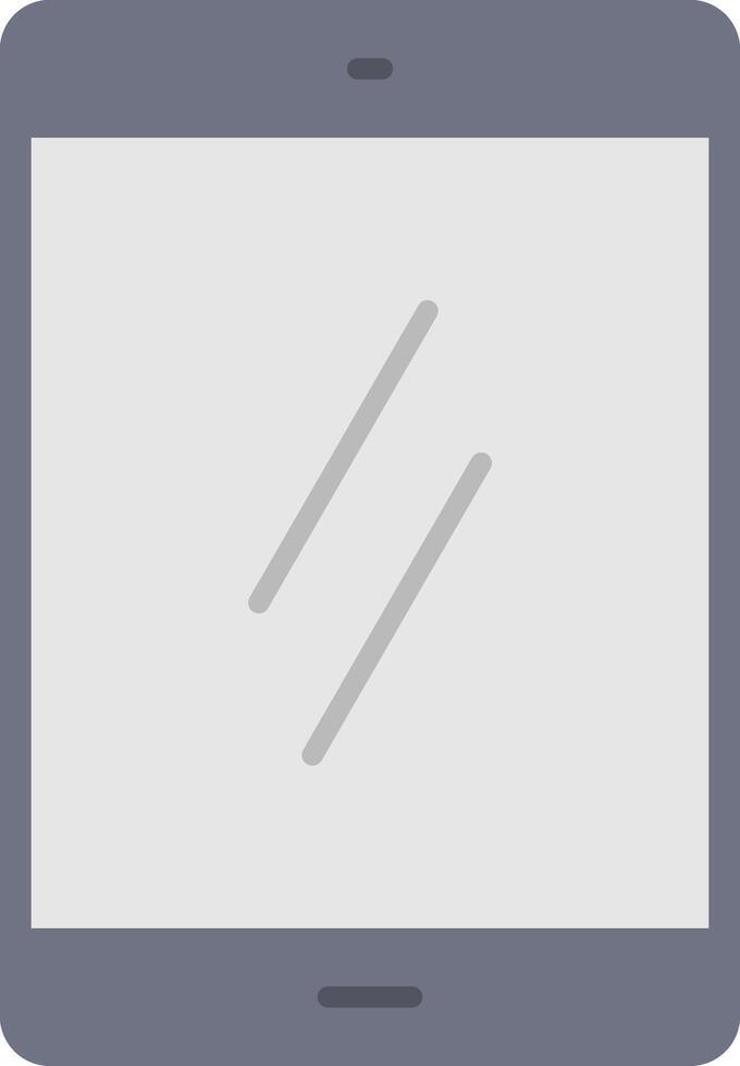 Mobile Flat Icon vector