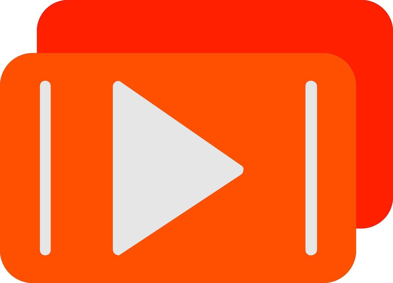 Play Button Flat Icon vector