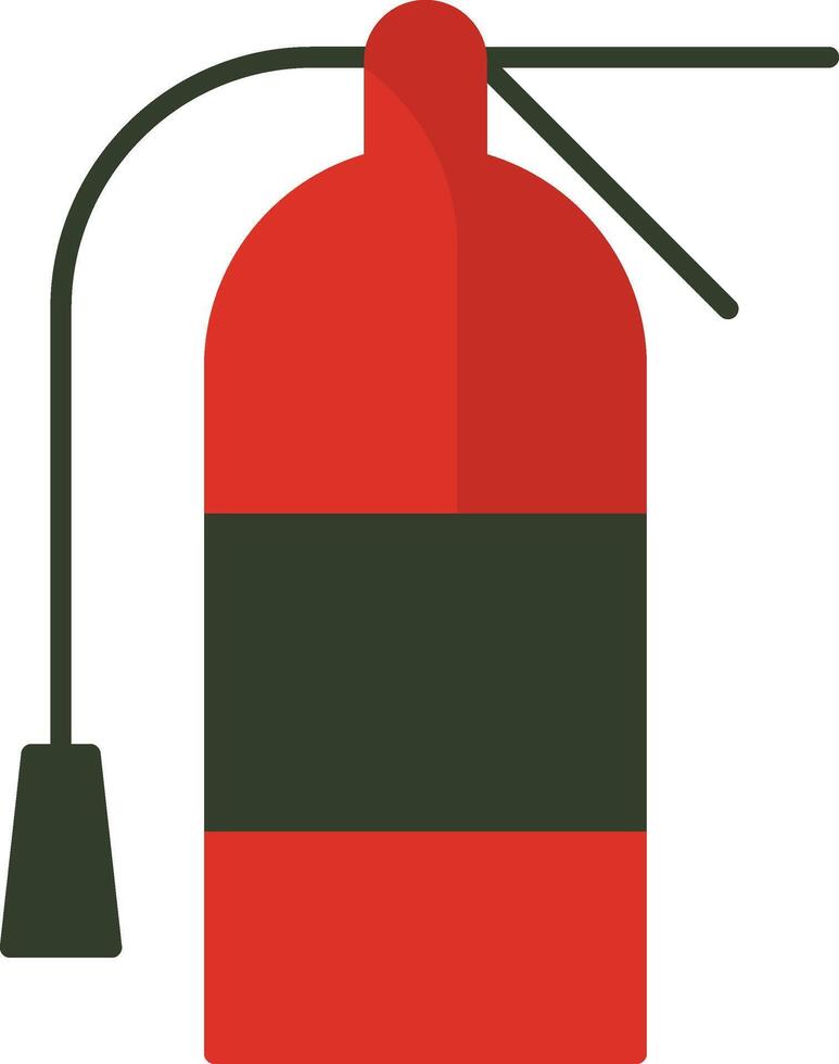 Extinguisher Flat Icon vector