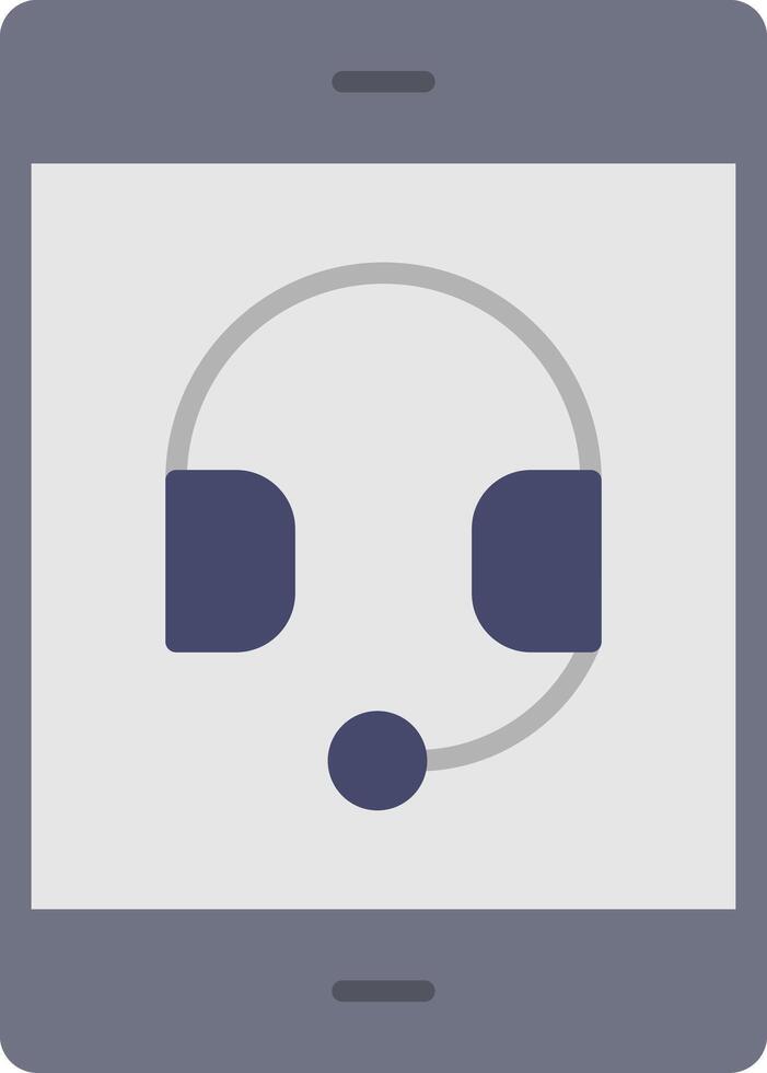 Online Service Flat Icon vector