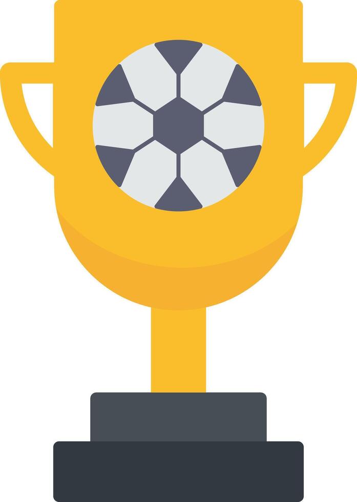 Trophy Flat Icon vector