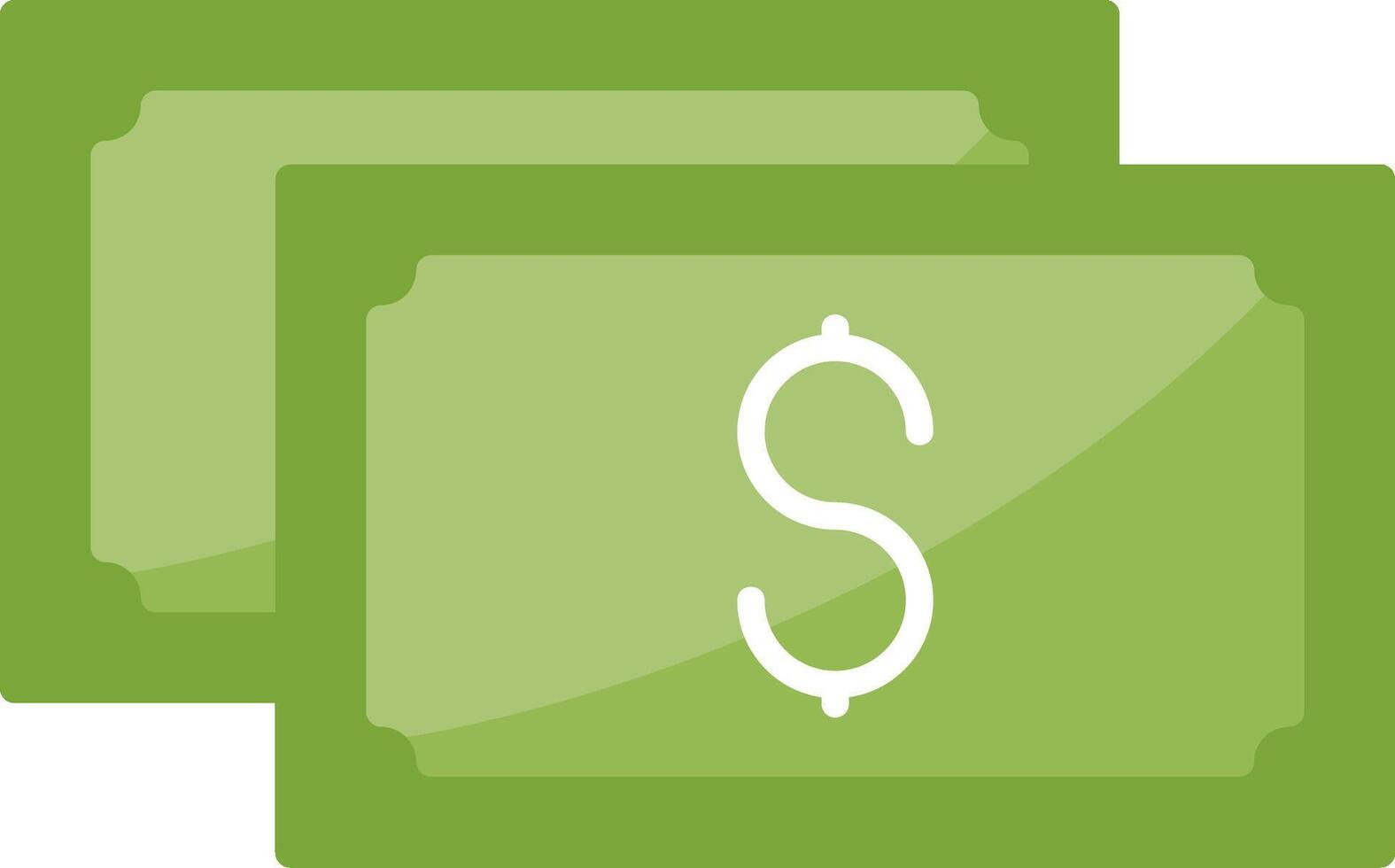 Dollar Currency Flat Icon vector