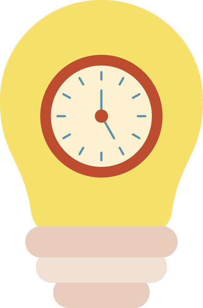 Time Management Flat Icon vector