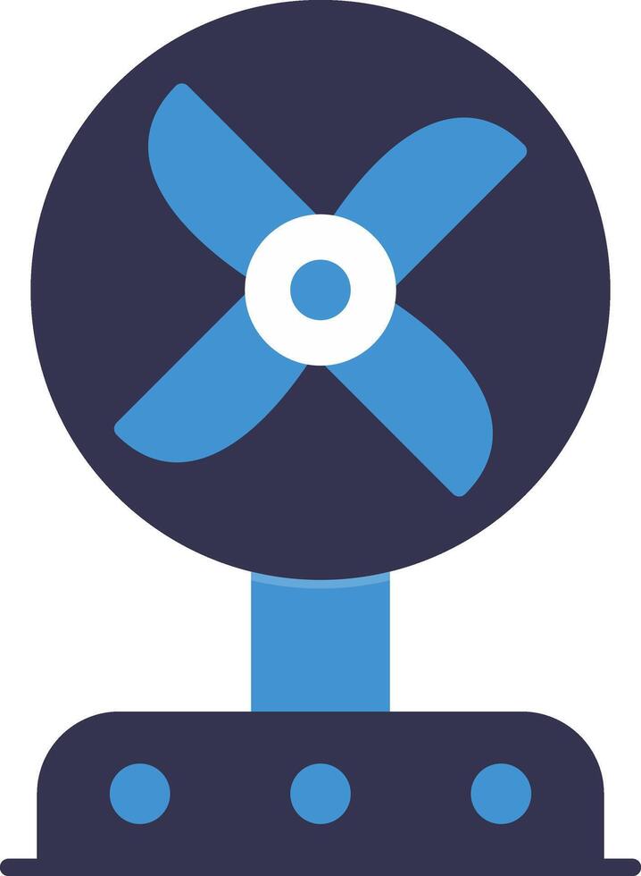 Fan Flat Icon vector