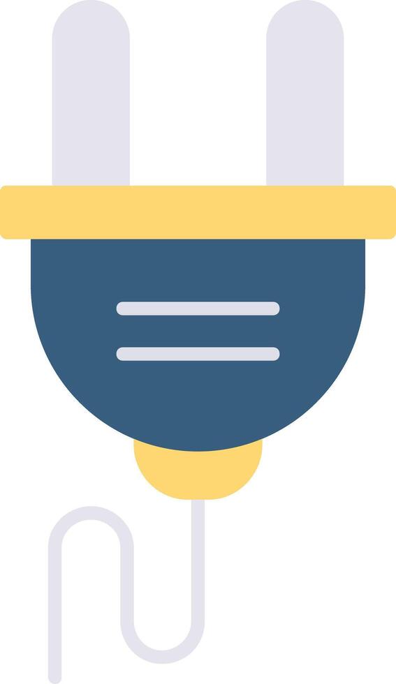 Plug Flat Icon vector