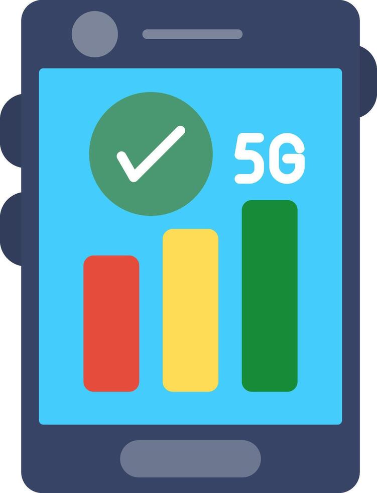 Good Signal Flat Icon vector